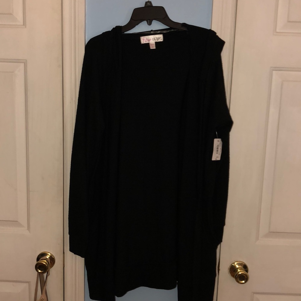 NWT Cardigan w/ hood and pockets | size XL/XXL